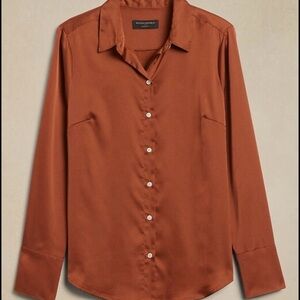 Banana Republic Terracotta Blouse